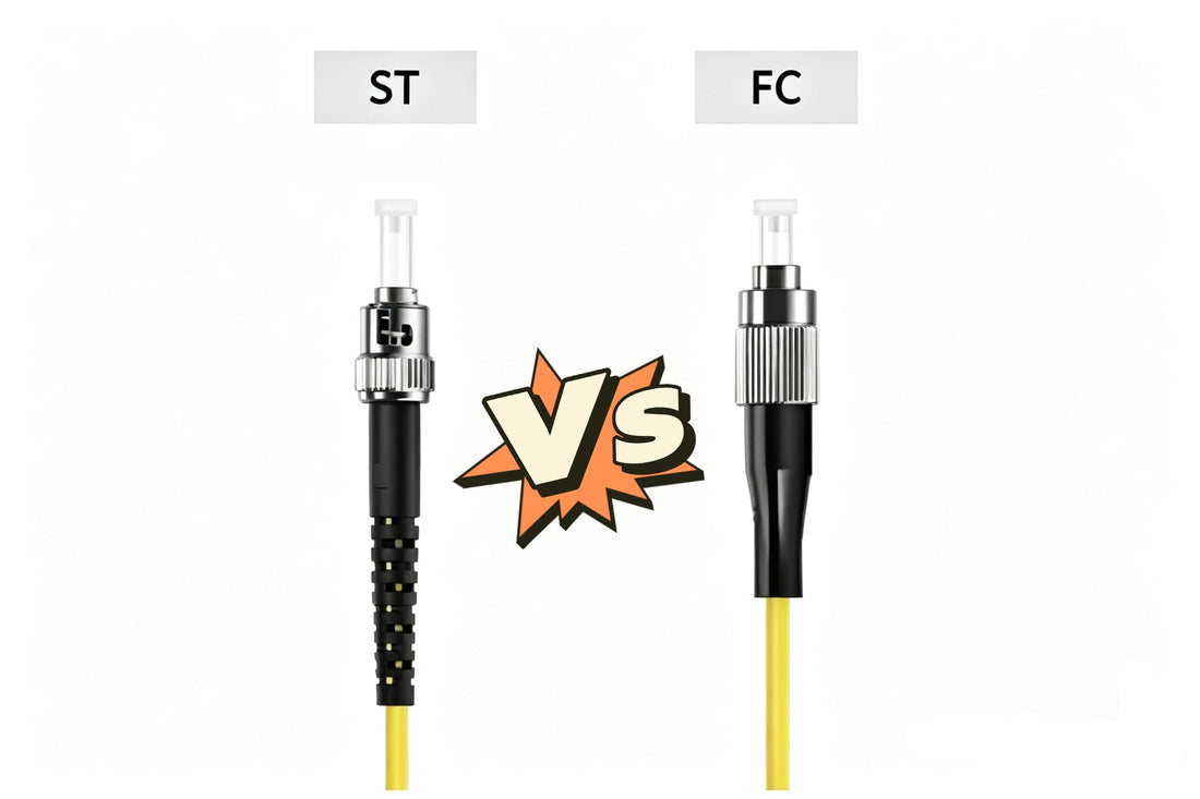 FC vs ST Fiber Connectors:  Avoid Costly Mistakes in Your Cabling Selection