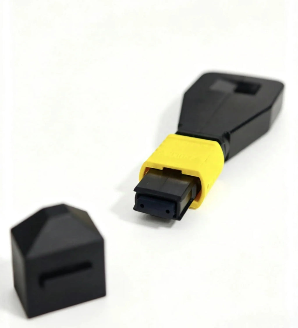 12 Core MPO OS2 Female Low Loss Fiber Optic Loopback Adapter for Network Testing