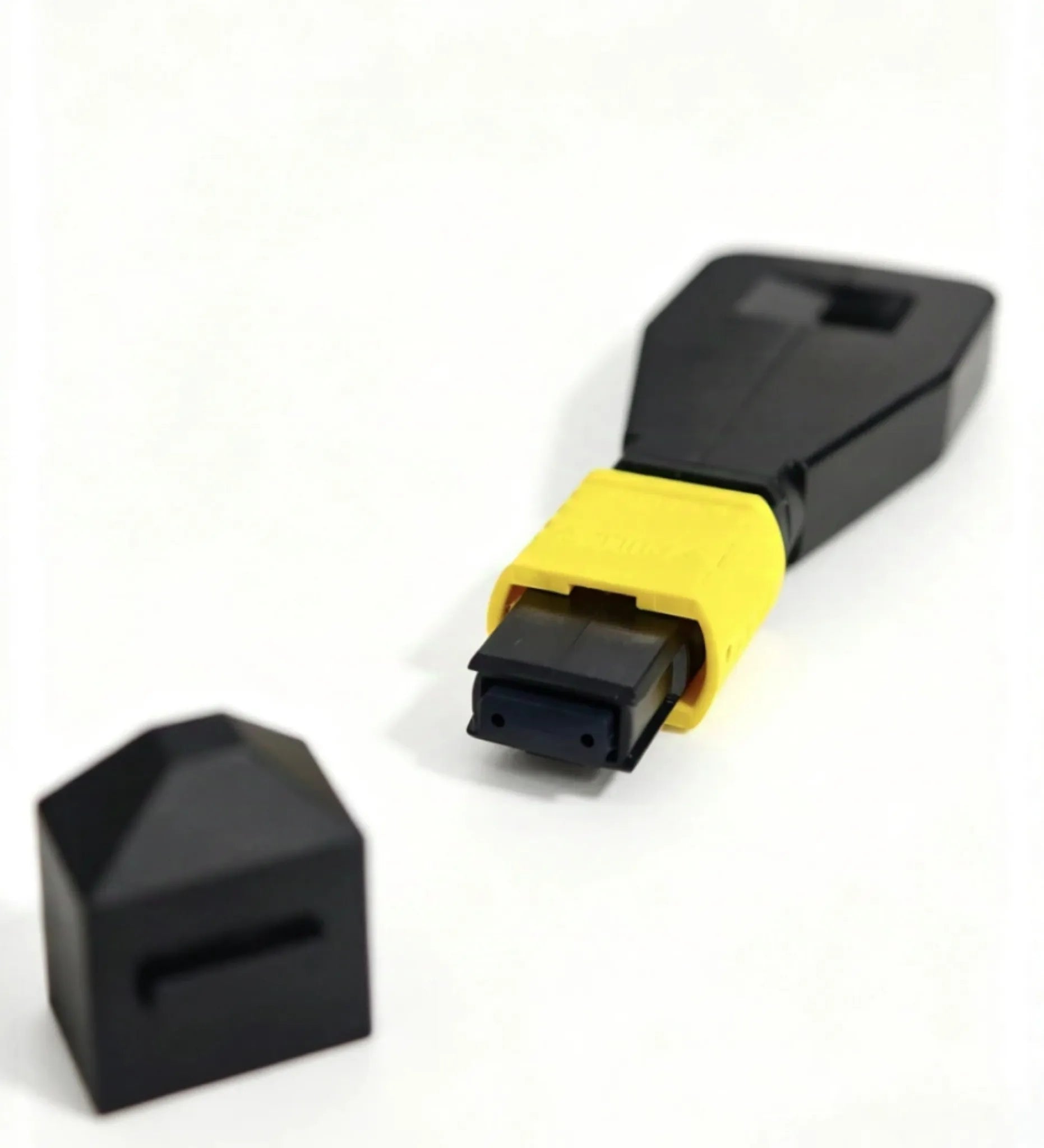 12 Core MPO OS2 Female Low Loss Fiber Optic Loopback Adapter for Network Testing