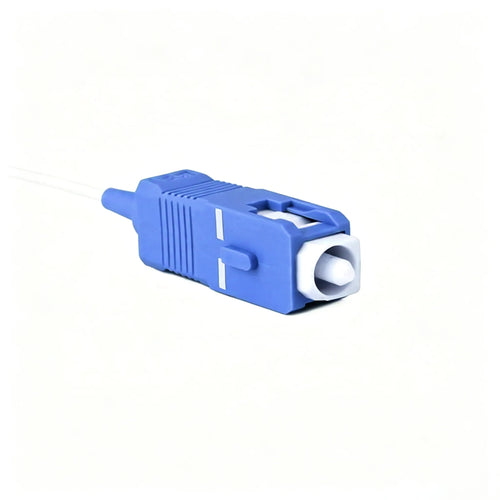 1×16 PLC Splitter Single Mode Mini Steel  900µm Fiber with SC/UPC Connectors