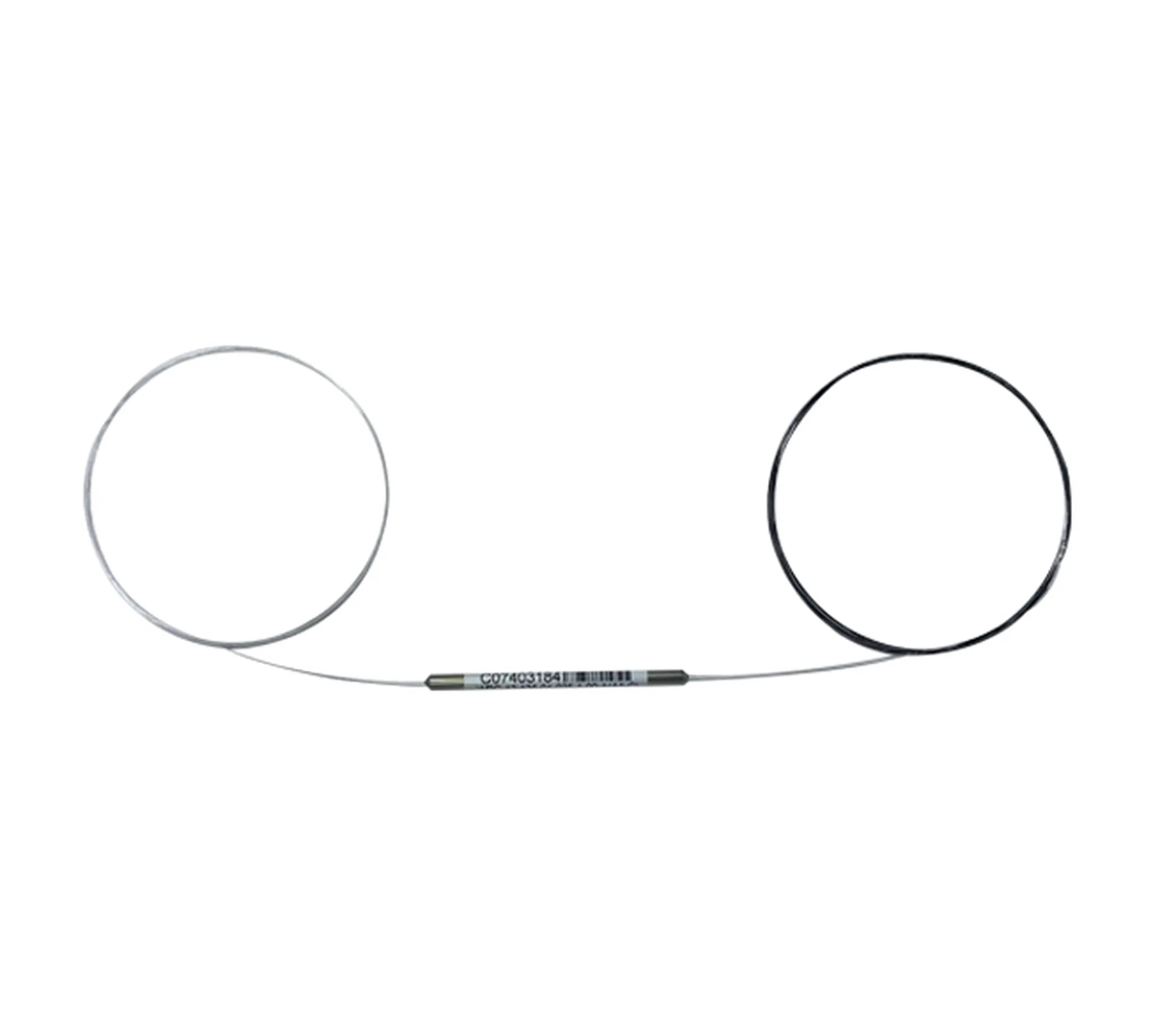 1x2,dual window wide band coupler,split ratio 1-99,wavelength 1310&1550nm,input 1m,output 1m, Φ250um G657A1 fiber,no connector,A type