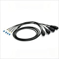 Duplex 8 core G657B3 Fibre LC-LC Waterproof Armored TPU Fiber Patch Cord