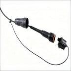 Duplex 8 core G657B3 Fibre LC-LC Waterproof Armored TPU Fiber Patch Cord