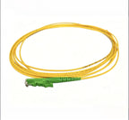 E2000 APC OS2 1 Fiber Fiber Optic Pigtail 1.5m, Yellow, for FTTH