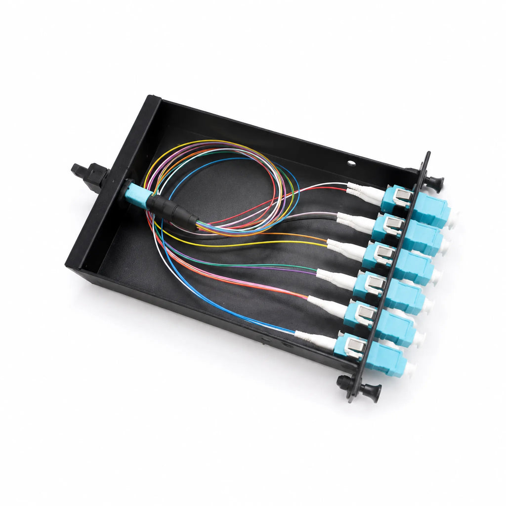 MPO-LC UPC Fiber Optic Patch Cord in Module