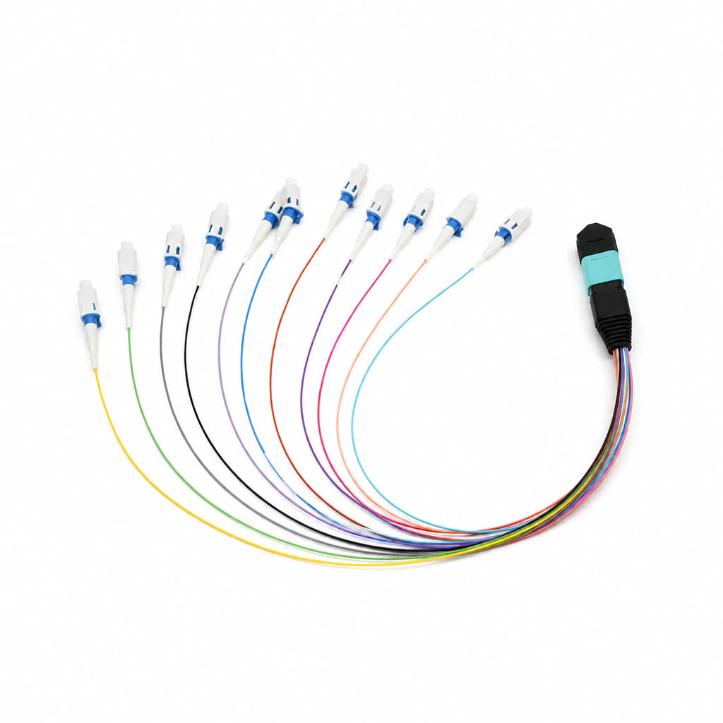 MPO-LC UPC Fiber Optic Patch Cord in Module
