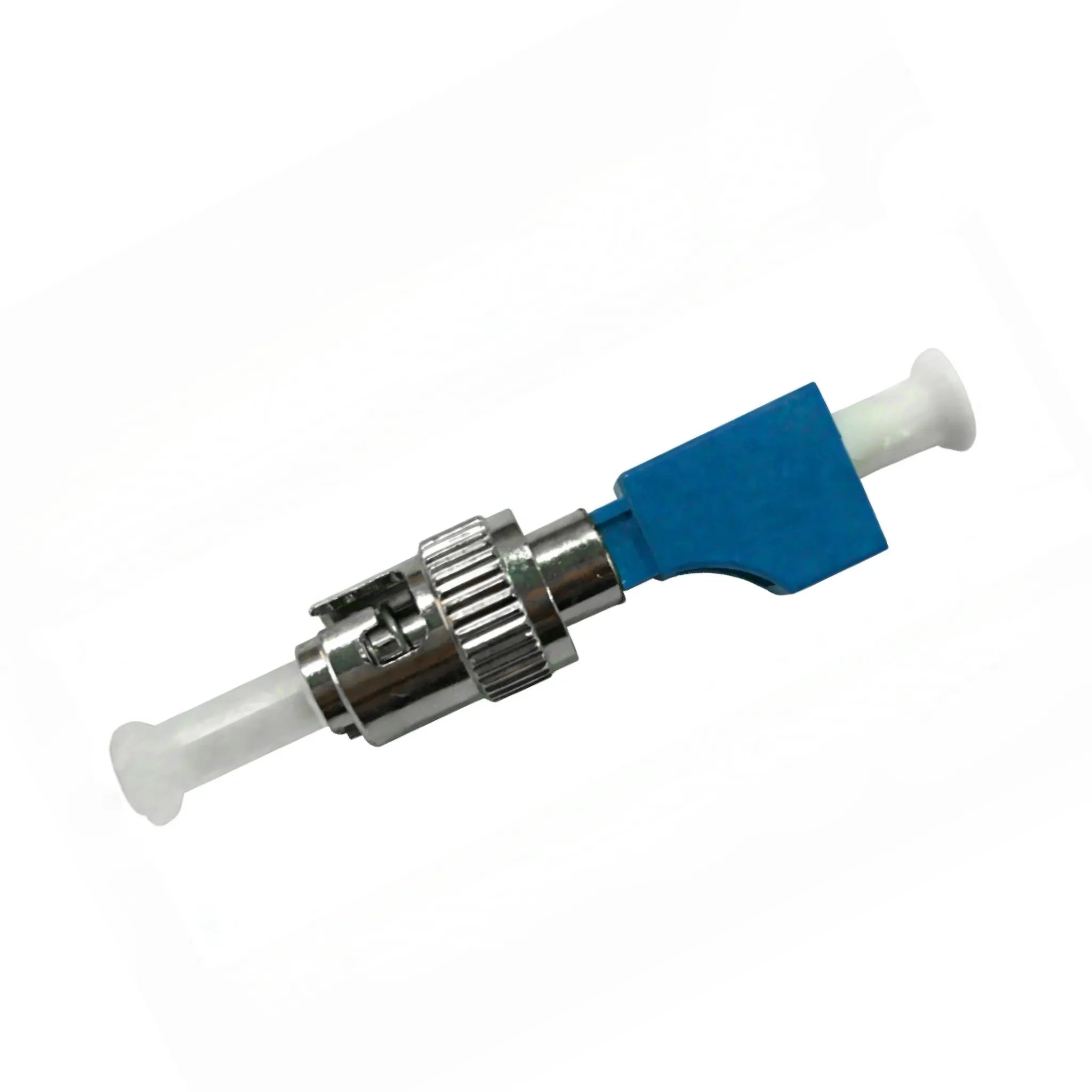 ST Male to LC Female Singlemode Simplex Fiber Optic Hybrid Adapter/Coupler