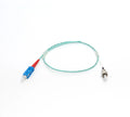 Simplex,testing patch cord,OM3,1F 2mm OFNR SC UPC - FC UPC 0.5m,aqua Test Master Patch Cord