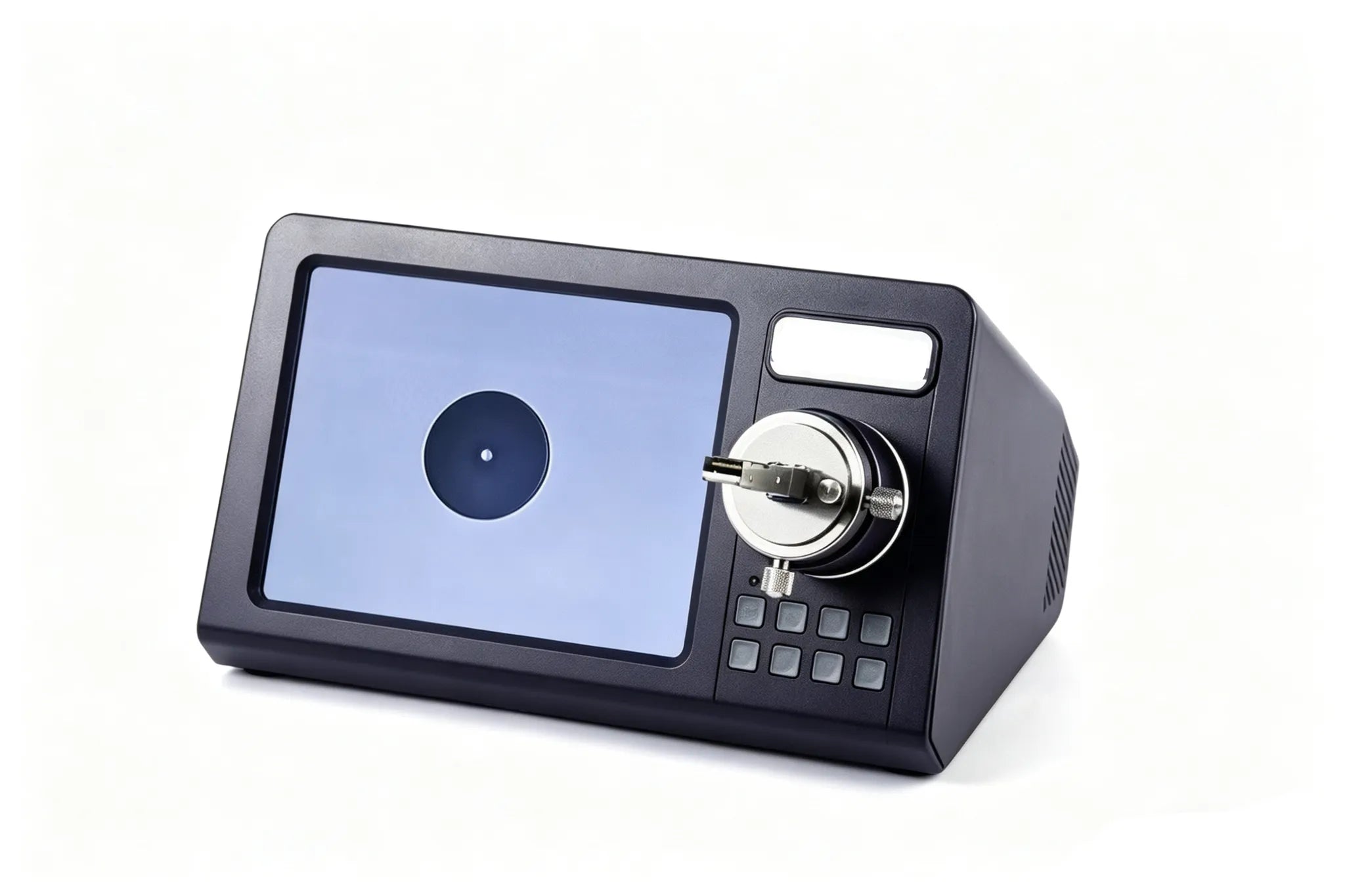 High Definition Fiber Optic Endface Inspector Microscope, Portable Connector End Face Tester, Easy-to-Use for FTTH & Fiber Optic Connectors Inspection