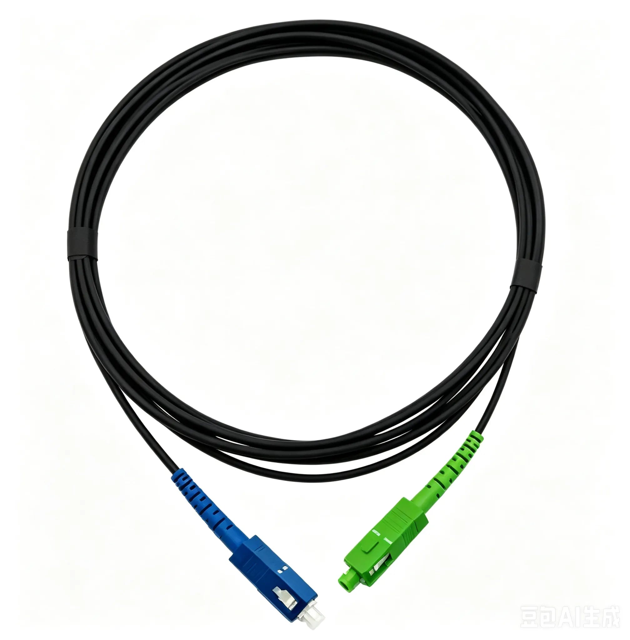 Indoor/Outdoor Drop Cable Patch Cord SC to SC APC/UPC Jumper Simplex G657B3 Fibre FTTH Fiber Optic/Optical Patchcord