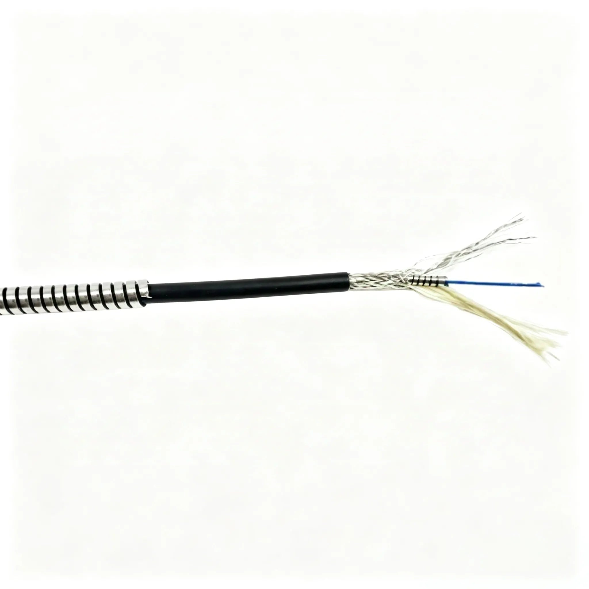 Outdoor anti-rodent Fiber Optic Patch Cord With Two Armor Jackets
