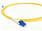 CS to LC Uniboot Push-Pull Single Mode Duplex LSZH Fiber Optic Patch Cord 3m, Yellow, for Network & Data Center