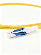 CS to LC Uniboot Push-Pull Single Mode Duplex LSZH Fiber Optic Patch Cord 3m, Yellow, for Network & Data Center